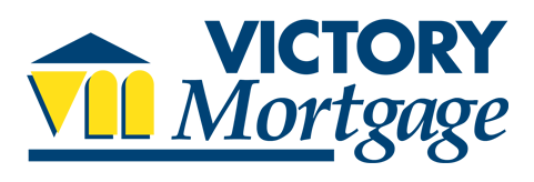 The Victory Mortgage logo is shown